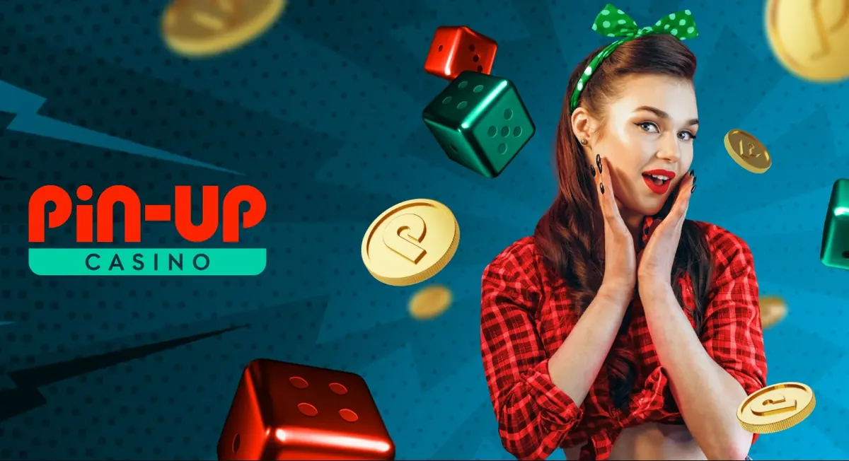 Pin-Up Casino — интерфейс лобби и яркий брендинг
