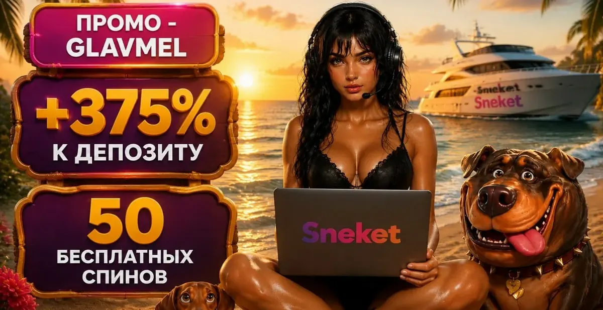 Бонусы Sneket Casino